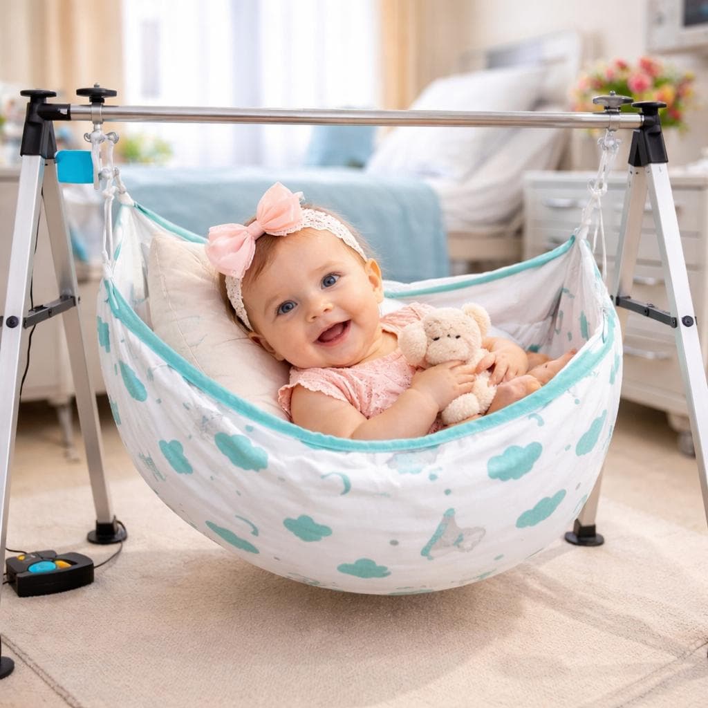 Growing baby — harness