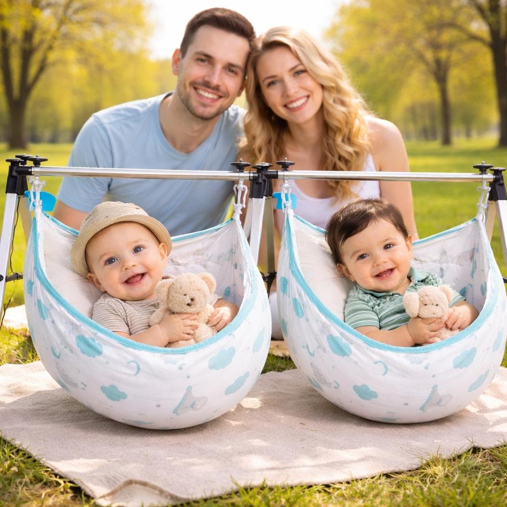 Parents — hands-free soothe